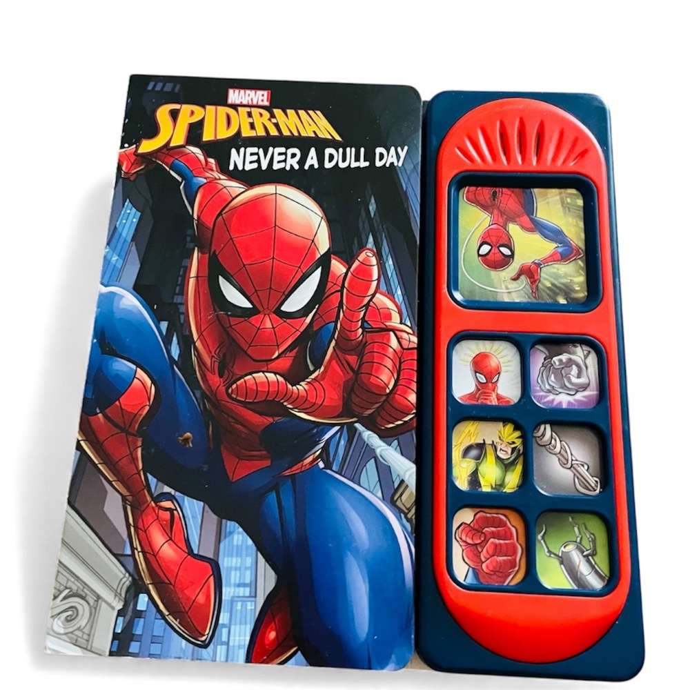 Spider-Man Marvel Never A Dull Day Sound Book